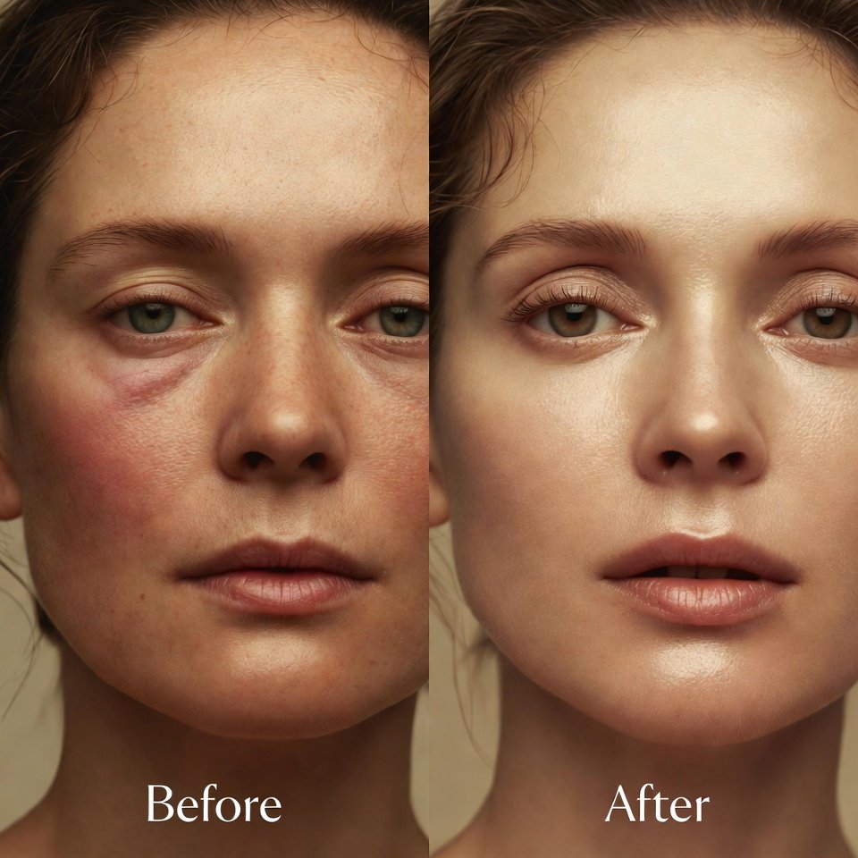 Antes e depois - Paula